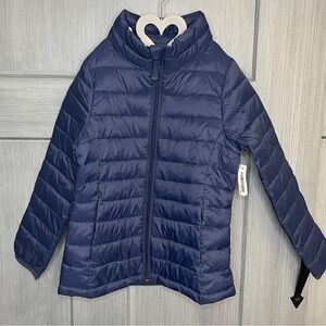 Amazon Essentials Kids Lightweight Packable Puffer Jacket Navy Blue 6/7 Kidcore